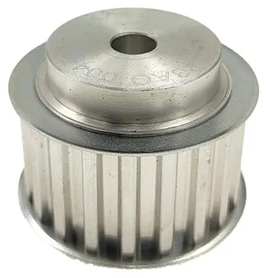 Imagen del producto de Polea para correa de distribución, con un diámetro de 10 mm, 20 dientes, para una correa de 32 mm, fabricada en aluminio, modelo T10, marca Ozdowski