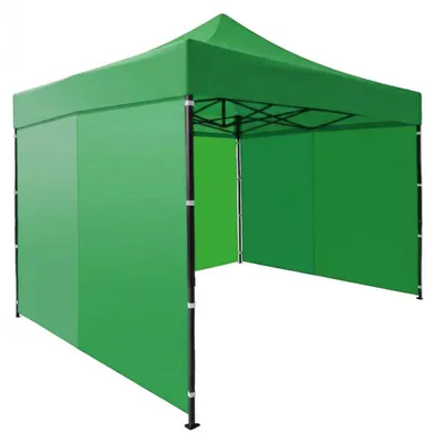 Obrázok produktu pre Záhradný pavilón na podujatia, automatický samorozkladací stan 3 x 3 m, zelený, MultiGarden