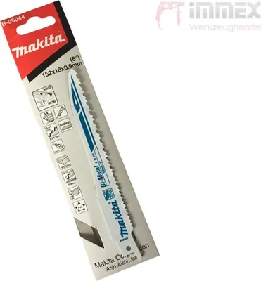 Obrázek produktu pro Makita B-05044, Bimetalový, 13 cm, 5 kusů
