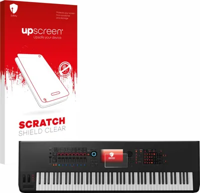 Produktbild von upscreen Schutzfolie für Yamaha Montage 8 Displayschutz Displayschutzfolie Folie Klar Transparent