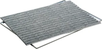 Produktbild von ACO Indoor Alu Schuhabstreifermatte hellgrau, 60 x 40 cm