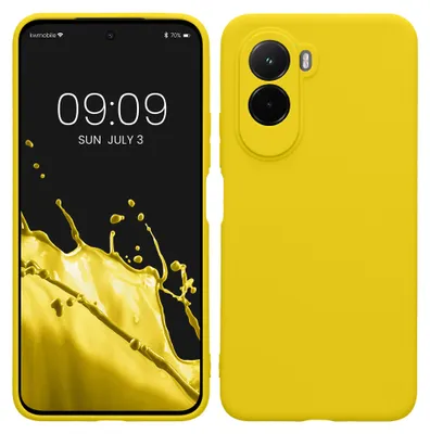 Produktbild von kwmobile KWM0000211G003C, Cover, Xiaomi, Poco M7 4G, Gelb