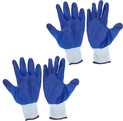 Produktbild von 2 Paar Anti-biss-handschuhe Hund Beißen Handschuhe Tier Beißen Handschuhe Katze Handhabung Handschuhe Häschen-handschuhe Vogel Anti Biss Handschuhe Futtermittel Pvc Meerschweinchen
