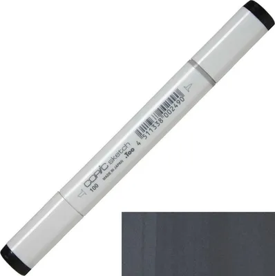 Zdjęcie produktu dla Copic Sketch Marker 5,5 - 10 mm 100 Black 1 szt.