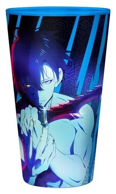 Imagen del producto de Solo Leveling: Vaso de vidrio multicolor, modelo estándar