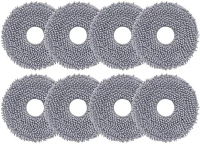 Produktbild von 8 Stück Wischpads Wischtücher Mop Zubehör für Roborock Q Revo/Qrevo MaxV/Qrevo Master/Qrevo Slim/Qrevo Pro/Qrevo S/Qrevo Curv/QV 35S/QV 35A Roboterstaubsauger Ersatzteil