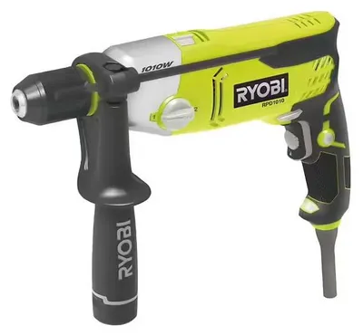 Image de Perceuse à percussion RYOBI RPD1010K 1010W mandrin 13 mm métal en coffret