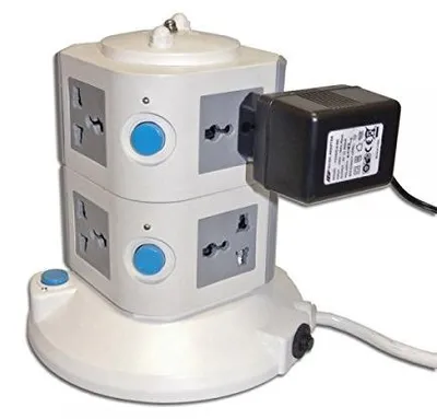 Produktbild von Kompakte, multifunktionale Steckdosenleisten – 8 Steckdosen – 4000 W, 16 A – Universaladapter