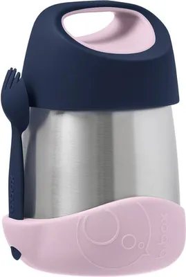 Produktbild von B.box Food Thermoskanne indigo/rosa 335 ml