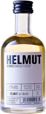 Produktbild von Helmut der Weisse MINI - Helmut Wermut // 50ml 17%