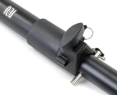 Produktbild von Distanzstange höhenverstellbar 80-137 cm zusammenklappbar für Subwoofer Satelliten 36 mm Flansch Stahl