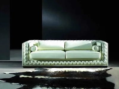 Produktbild von Chesterfield Ledersofa Sofa 3 Sitzer Sofas Couchen Chesterfield Leder
