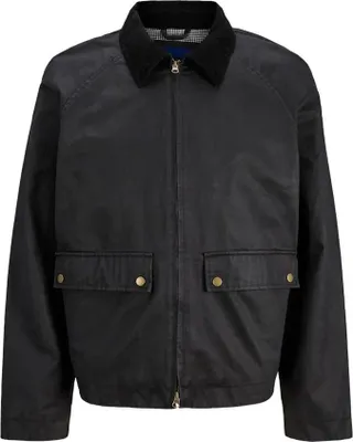 Produktbild von Jack & Jones 12287647_2161_XXL, Uni, Erwachsener, Reißverschluss, Baumwolle, Polyester, Schwarz