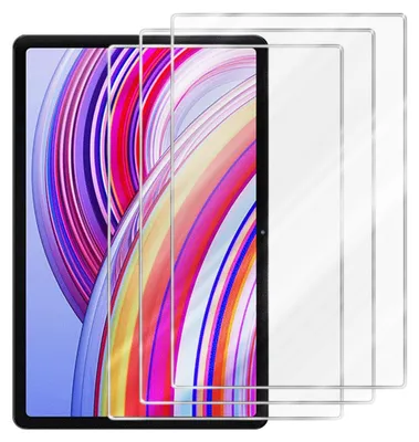 Produktbild von Cadorabo 3x Schutzfolie für Xiaomi Redmi Pad Pro 2024 in KRISTALL KLAR Gehärtetes Tempered Display-Schutzglas Panzerfolie