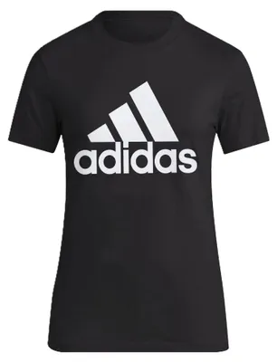 Image de Adidas - T-shirt « Essentials » pour femmes PP970 (S) (noir)