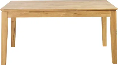 Produktbild von Miliboo - Ausziehbarer rechteckiger Esstisch aus hellem Eichenholz L160-220 cm YULIA