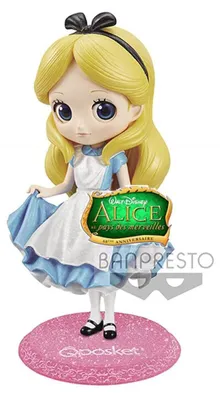 Produktbild von Banpresto - Disney Alice in Wonderland Q Posket Alice 14 cm