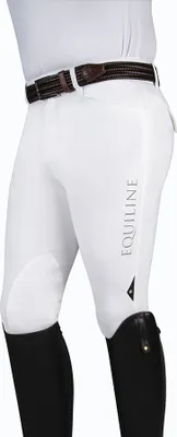 Produktbild von Equiline Herren Reithose Kniebesatz Grafton Mikrofaser