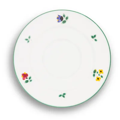 Immagine prodotto di Gmundner Vetroceramica Fiori sparsi Piattino da caffè Gourmet 16cm