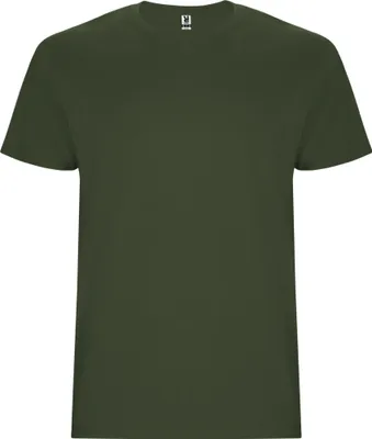 Produktbild von Roly CA6681 | Stafford T-Shirt - Doppellagiger Rundhalskragen - Farbe: Venture Green 152 - Größe: M