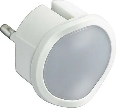 Zdjęcie produktu dla C2G 80836, Lampka nocna do gniazdka, Biały, Plastik, LED, Prąd przemienny