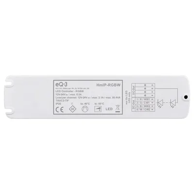 Image de Homematic IP 157662A0 Contrôleur d'éclairage LED Blanc