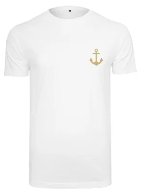Immagine prodotto di Mister Tee - Maglietta "Captain" da uomo TN1837 (XS) (Bianca)