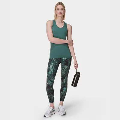 Image de Leggings de sport "Power Workout" de Sweaty Betty, couleur verte