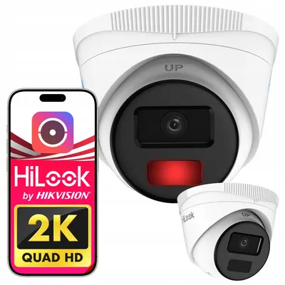 Produktbild von HiLook IPCAM-T4-P IP-Kamera 4MP PoE IR20m wetterfest