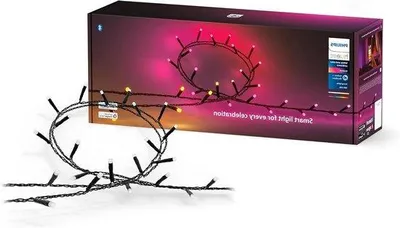 Obrázok produktu pre Svetelný reťazec 40 metrov – Festavia vianočné osvetlenie – 250 LED diód – pre interiér aj exteriér – biele a farebné – svetelný reťazec