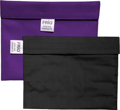 Produktbild von FRIO Expedition Diabetiker Insulin Kühltasche 21 x 15 cm lila | Für bis zu 9 Insulin Pens | Kühlt mit kaltem Wasser I Keine Kühlakkus notwendig | Wiederverwendbar