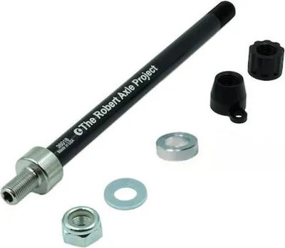 Image de The Robert Axle Project - Axe enfichable 12 noir - attelage sécurisé pour les vélos d'enfants...