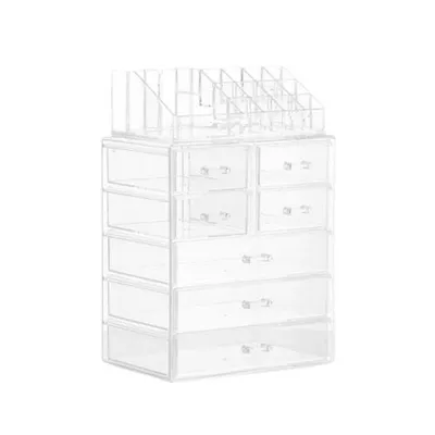 Zdjęcie produktu dla Organizer na make-up InnovaGoods 1006, transparentny