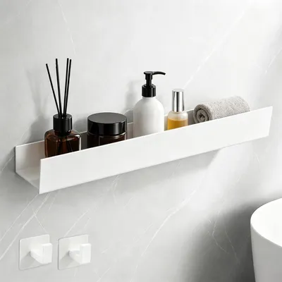 Produktbild von Elzusha – Wandregal aus rostfreiem Aluminium für Badezimmer und Küche
