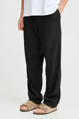 Produktbild von Solid SDALANN Herren Leinenhose Lange Stoffhose straight fit
