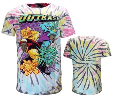 Produktbild von OutKast Superhelden Dip Dye T-Shirt - S