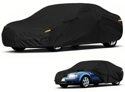Productafbeelding van Autobeschermhoes, waterdicht, geschikt voor Audi A4 B5/B6 (1994-2004), geschikt voor alle weersomstandigheden, volledige garagehoes met rits