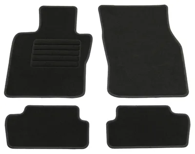 Fußmatten-Set für Mini F56, 03/2014-12/2017 (nur 3-türer), 4-teilig, Schwarz