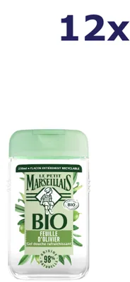 Produktbild von 12x Le Petit Marseillais Duschgel – 250 ml – Olivenblatt