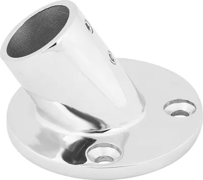 Immagine prodotto di 22 mm 7/8 pollici acciaio inox barca corrimano marino raccordo 60 gradi base rotonda