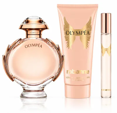 Zdjęcie produktu dla Paco Rabanne Olympéa Eau de Parfum Zestaw 80 ml + 100 ml balsam do ciała + 10 ml