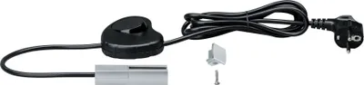 Zdjęcie produktu dla Paulmann 951.25, Ścieżka oświetlenia zasilanie, Sufit, Czarny, Chrom, Aluminium, Stal nierdzewna, Fluorescencyjny, Halogen, LED, 1000 W