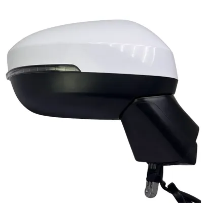 Immagine prodotto di Specchietto retrovisore esterno destro BILMAX di ricambio per Nissan Qashqai J12 2022-2024, regolabile elettricamente, ripiegabile manualmente, con indicatore di direzione, non riscaldato, 5 cavi
