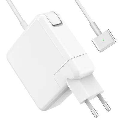 Zdjęcie produktu dla Ładowarka Macbook Pro Kabel do ładowania 45 W, 14,85 V, 3,05 A Zasilacz MagSafe typu T do Apple / Biały zasilacz sieciowy