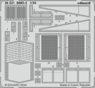 Produktbild von Eduard Accessories 36521 - 1:35 BMD-2 - Neu
