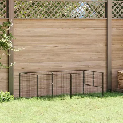 Obrázok produktu pre vidaXL Psia búda čierna 200x100x70 cm Oceľ