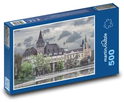 Obrázek produktu pro Puzzle 500 Budapešť - Hrad Vajdahunyad - martinpuzzle