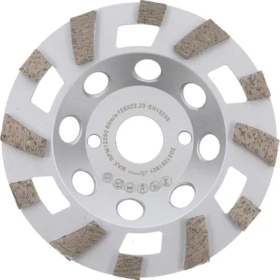 Obrázek produktu pro PRODIAMANT Diamantový brusný talíř 125 mm pro beton, žulu ST61