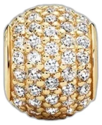 Produktbild von Pandora Charm Damen Pavé Kugel Charm Gold 750819CZ