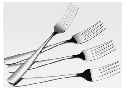 Produktbild von 12 Edelstahlgabeln, Küchengabeln zum Essen, rostfreie Essgabeln